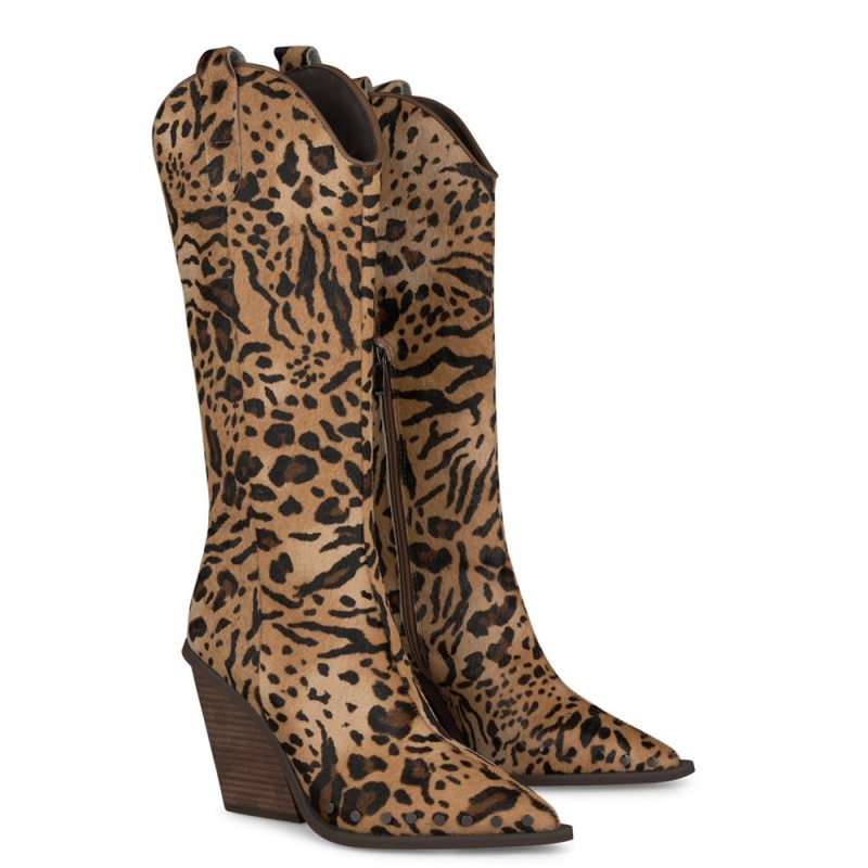 Bottes à Talons Alma En Pena Jaune Femme | HST-81578203